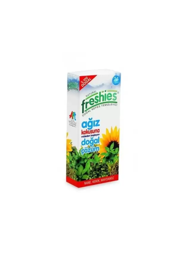 Natural Freshies Ağız Kokusu Önleyici 24 Adet x 3 Kutu - 2