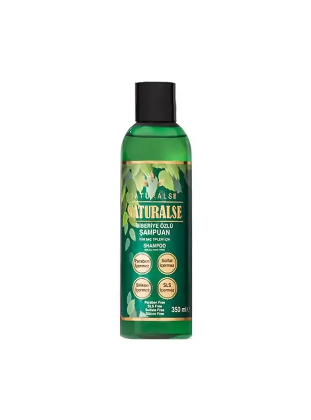 Naturalse Bitkisel Organik Biberiye Özlü Şampuan 350ml - 1
