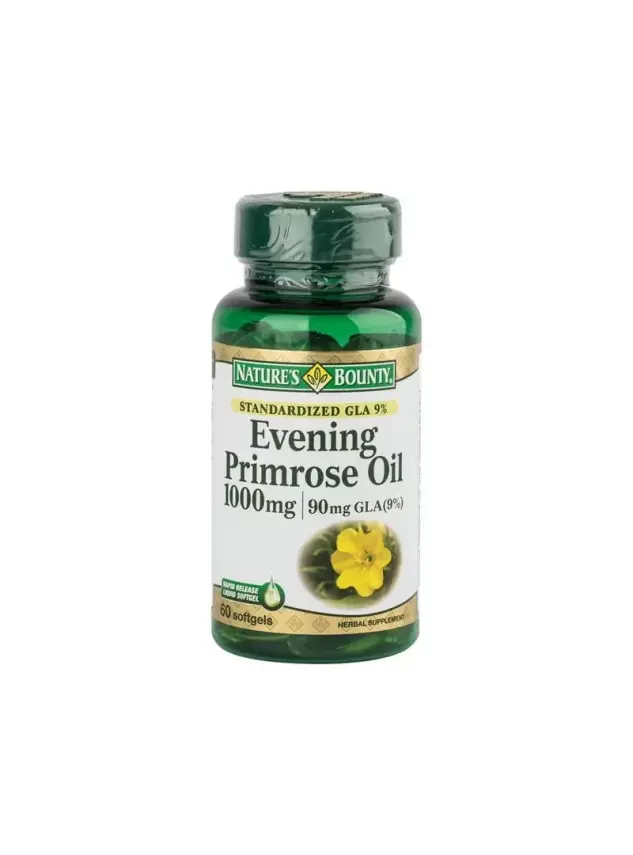 Nature's Bounty Evening Primrose Oil 1000mg 60 Softjel - 1
