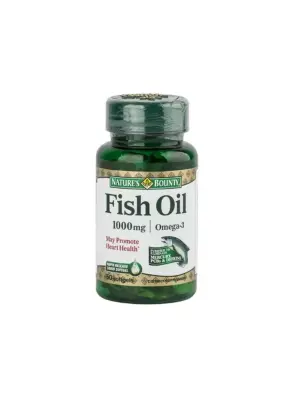 Nature's Bounty Fish Oil Omega-3 1000 Mg 50 Softgel - 1