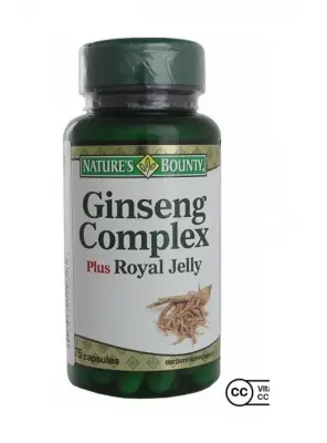 Nature's Bounty Ginseng Complex Plus Royal Jelly 75 Kapsül - Natures Bounty