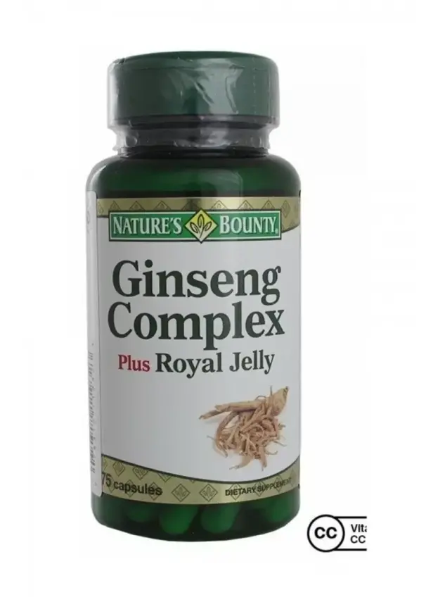 Nature's Bounty Ginseng Complex Plus Royal Jelly 75 Kapsül - 1