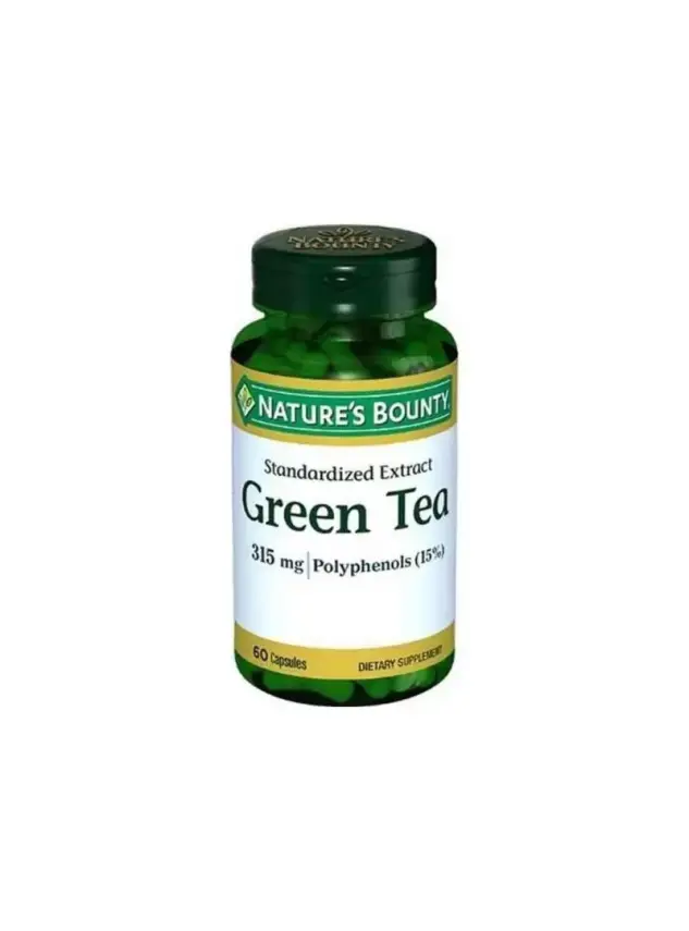 Nature's Bounty Green Tea 315mg 60 Kapsül - 1