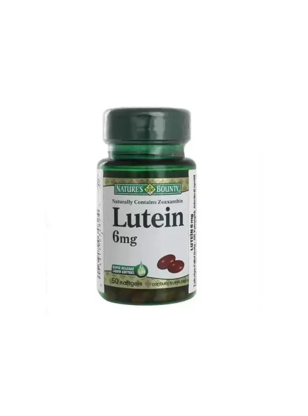 Nature's Bounty Lutein 6mg 50 Kapsül - 1