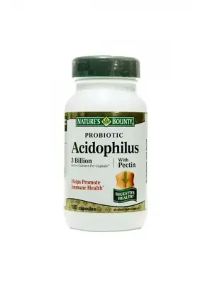 Nature's Bounty Probiotic Acidophilus 100 Kapsül - Natures Bounty