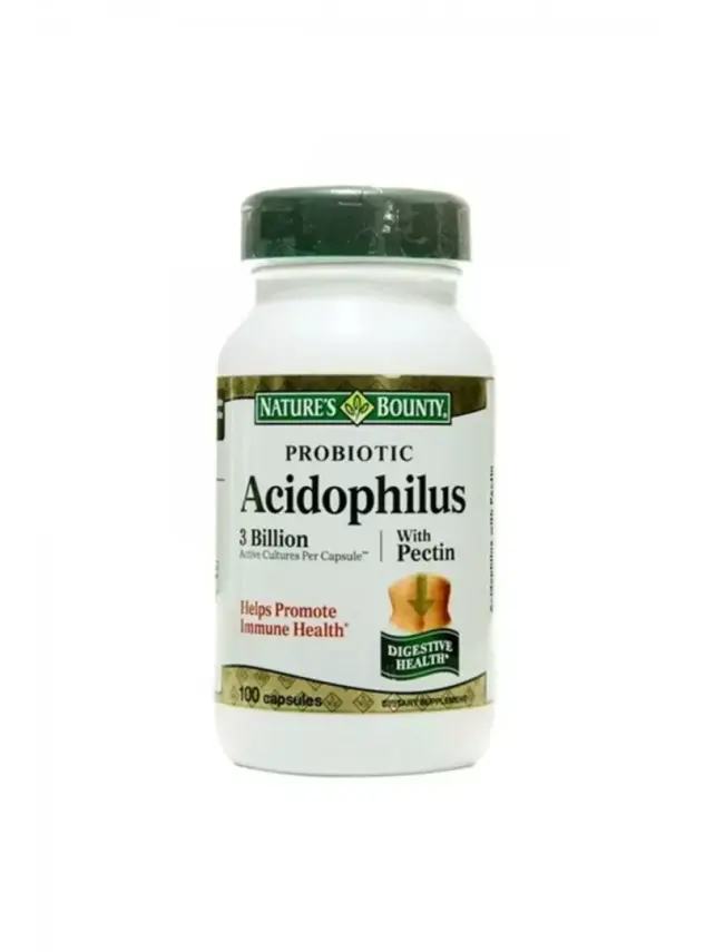 Nature's Bounty Probiotic Acidophilus 100 Kapsül - 1