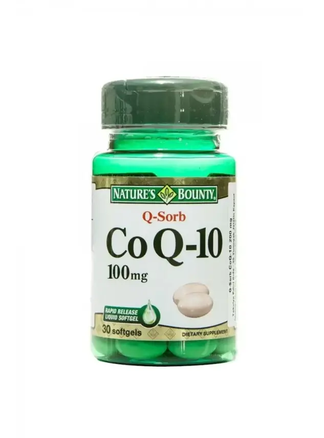 Nature's Bounty Q-Sorb CoQ-10 100mg 30 Kapsül - 1