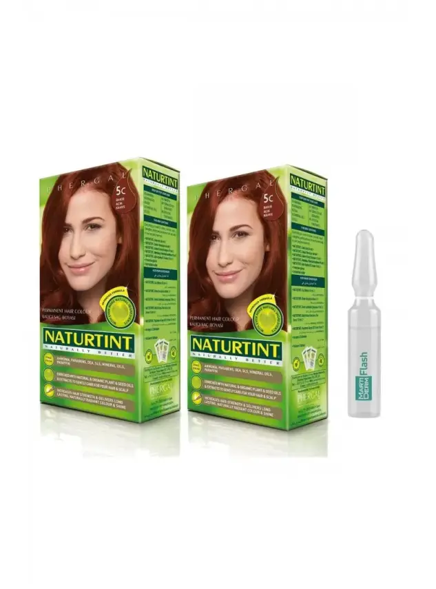 NATURTINT 2li 5 C Bakır Açık Kahve Saç Boyası - 1