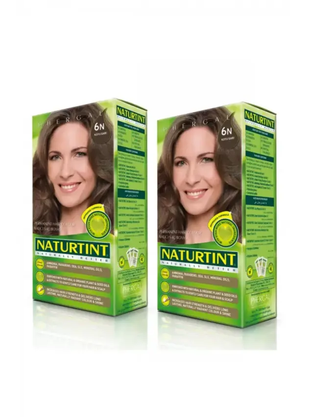 NATURTINT 2’li Set 6 N Koyu Sarı Saç Boyası - 1