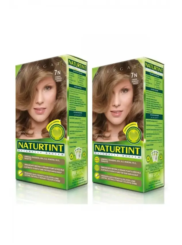 NATURTINT 2’li Set 7n Fındık Kabuğu Saç Boyası - 1