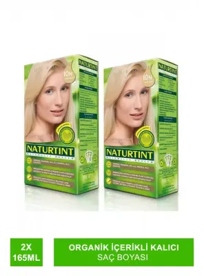 Naturtint Kalıcı Saç Boyası 10N Açık Sarı 165 ml x 2 Adet - 1