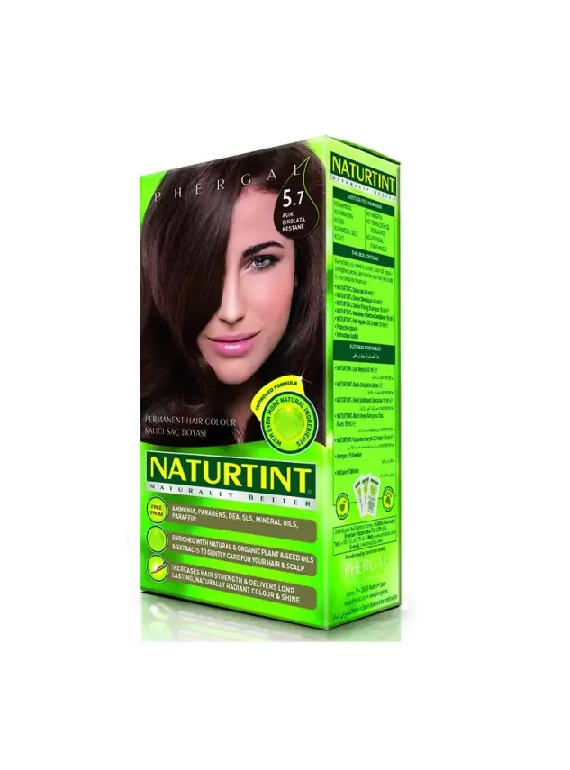 Naturtint Kalıcı Saç Boyası 5.7 Açık Çikolata Kestane 165 ml - 1