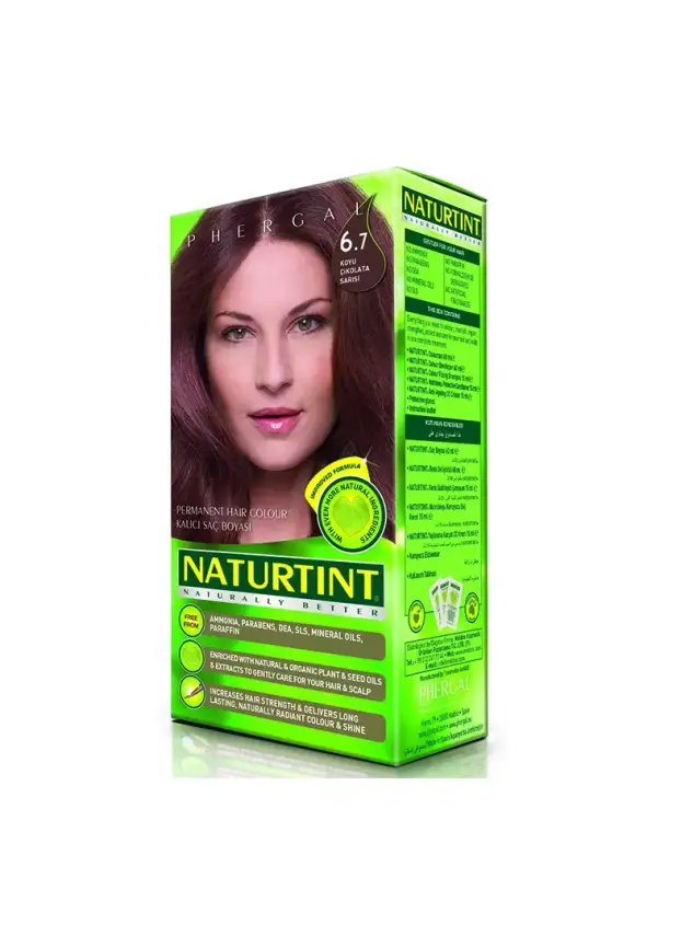 Naturtint Kalıcı Saç Boyası 6.7 Koyu Çikolata Sarı 165 ml 2 Adet - 1