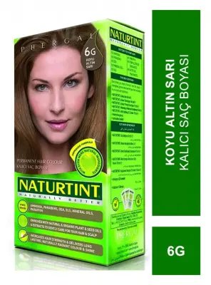 Naturtint Kalıcı Saç Boyası 6G Koyu Altın Sarı 165 ml - 2