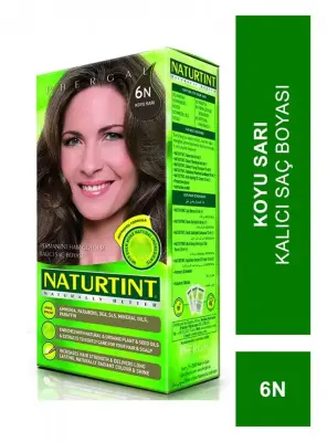 Naturtint Kalıcı Saç Boyası 6N Koyu Sarı 165 ml - 2