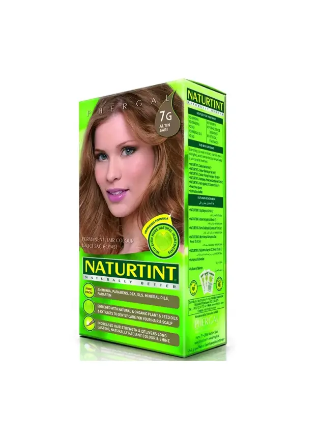 Naturtint Kalıcı Saç Boyası 7G Altın Sarı 165 ml - 2