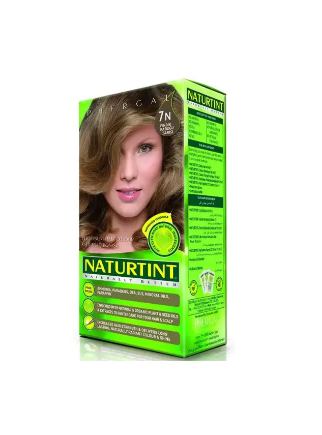 Naturtint Kalıcı Saç Boyası 7N Fındık Kabuğu Sarısı 165 ml - 1