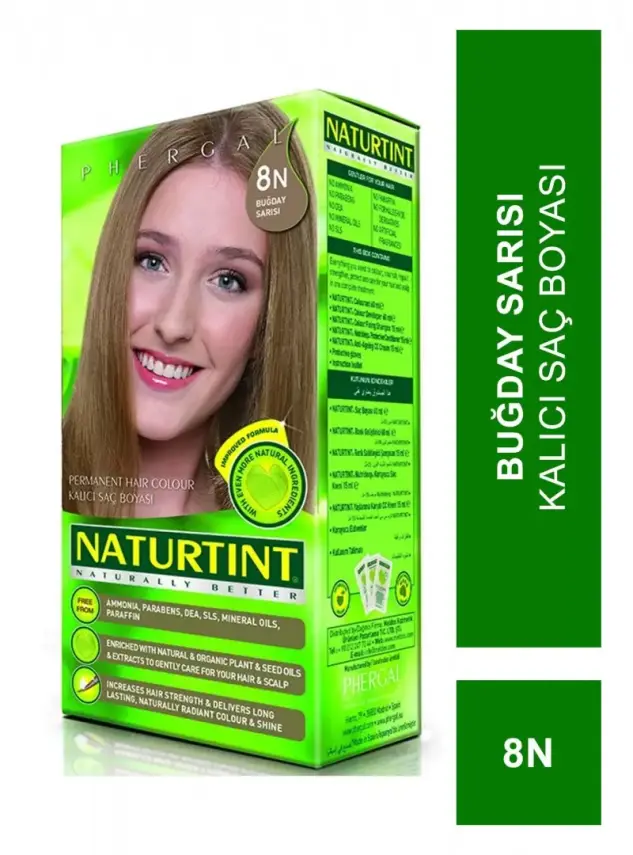 Naturtint Kalıcı Saç Boyası 8N Buğday Sarısı 165 ml - 2