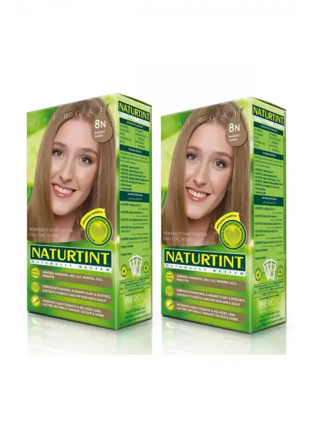Naturtint Kalıcı Saç Boyası 8N Buğday Sarısı 165 ml x 2 Adet - 2