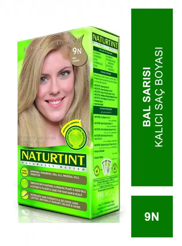 Naturtint Kalıcı Saç Boyası 9N Bal Sarısı 165 ml - 2
