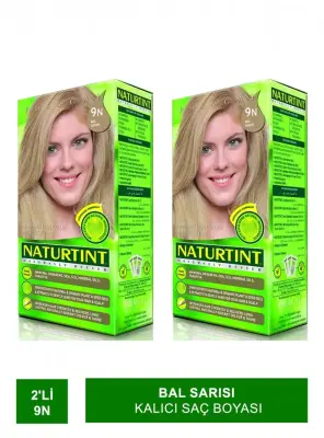 Naturtint Kalıcı Saç Boyası 9N Bal Sarısı 165 ml x 2 Adet - 2