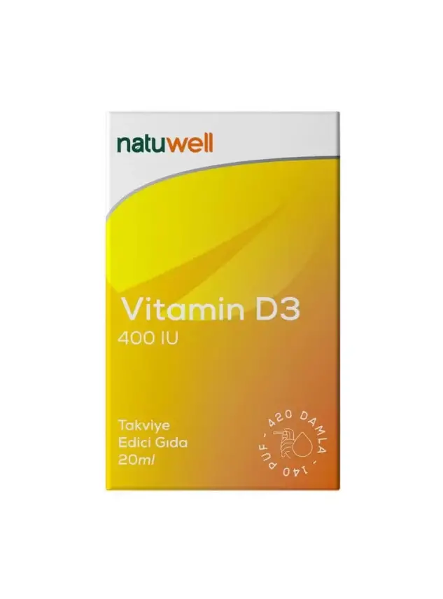 Natuwell D3 400 IU Damla 20 ml - 2