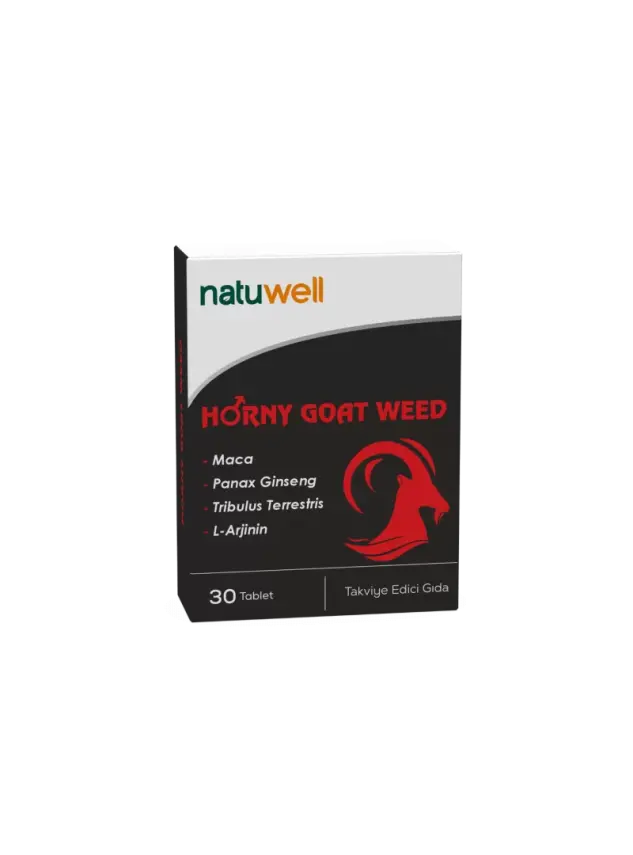 OUTLET - Natuwell Horny Goat Weed 30 Tablet - 1