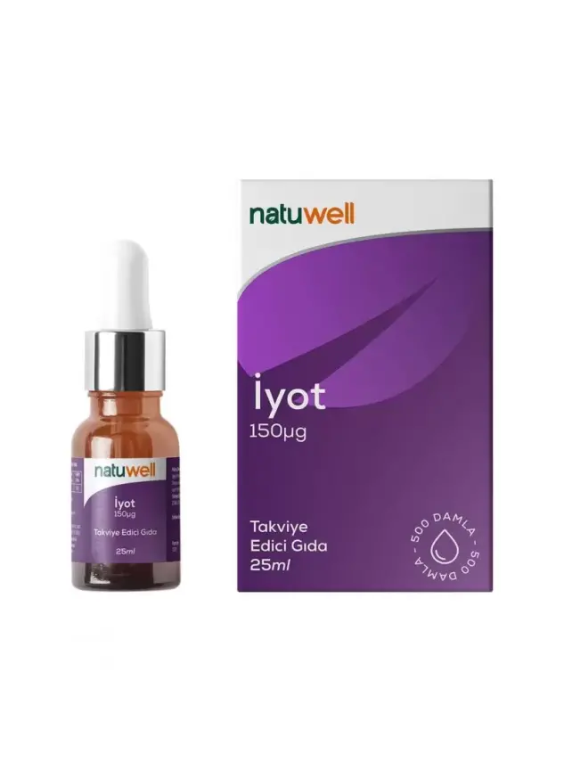 OUTLET - Natuwell İyot 150mg 25ml - 1