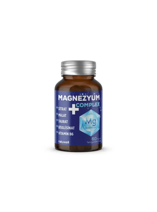 Natuwell Magnezyum Complex+ 60 Tablet - Natuwell