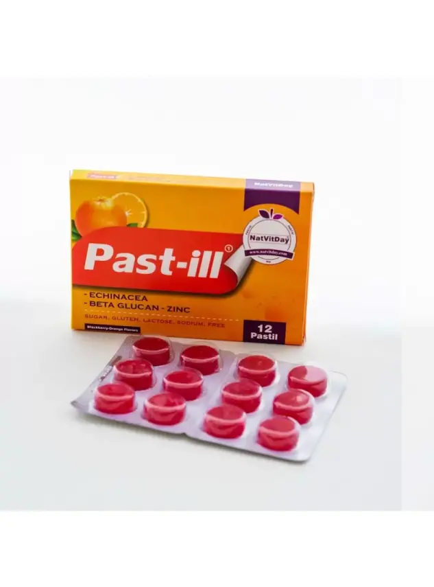 NatVitDay Portakallı Pastil 12 Adet - 1