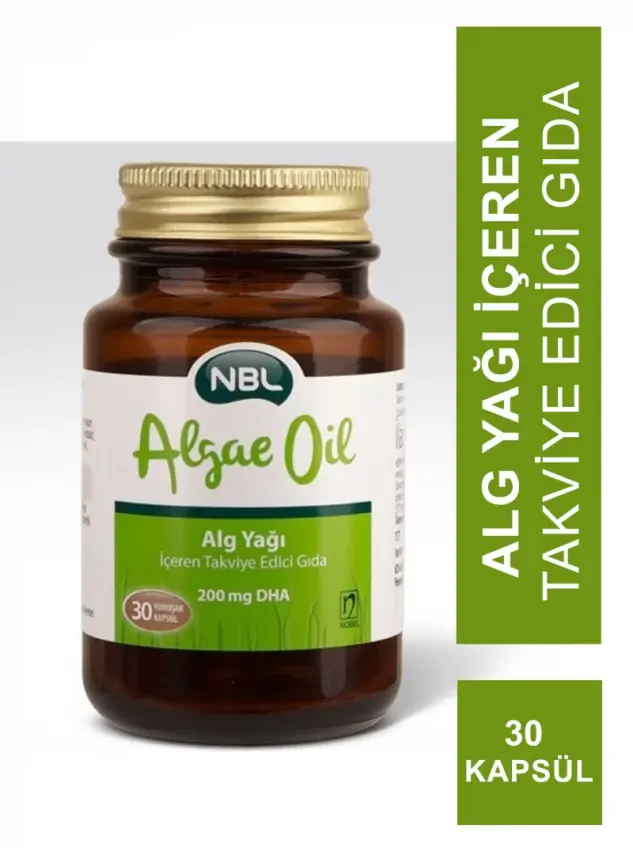NBL Algae Oil 30 Kapsül - 1