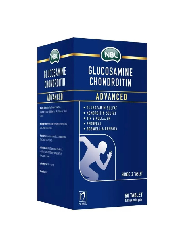 NBL Glucosamine Chondroitin Advanced 60 Tablet - NBL