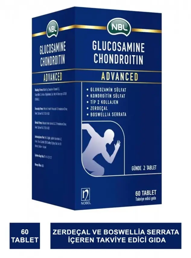 NBL Glucosamine Chondroitin Advanced 60 Tablet - 2