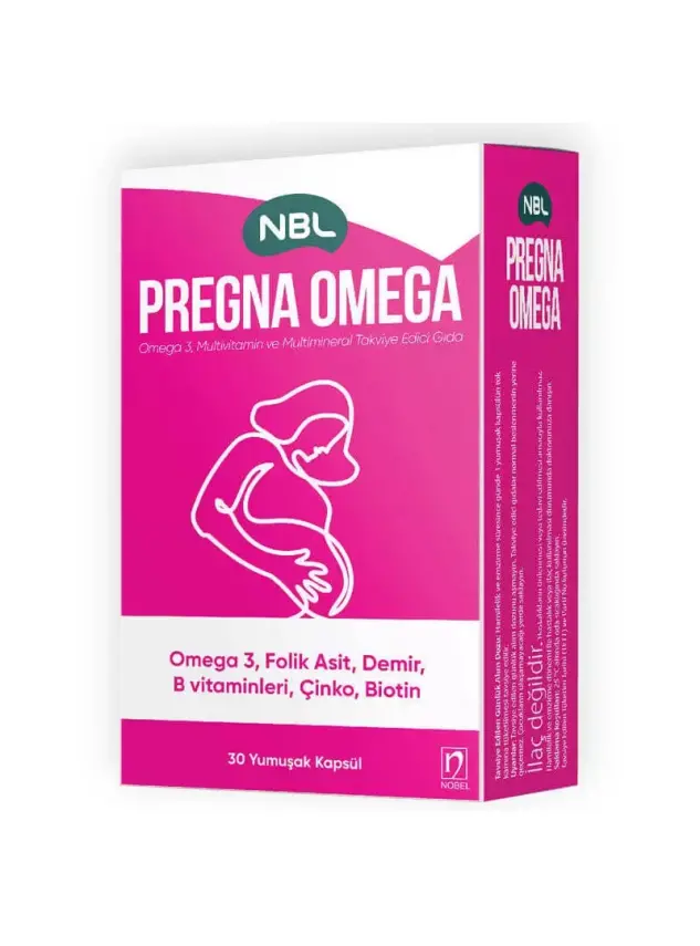 OUTLET - NBL Pregna Omega 30 Kapsül - 1
