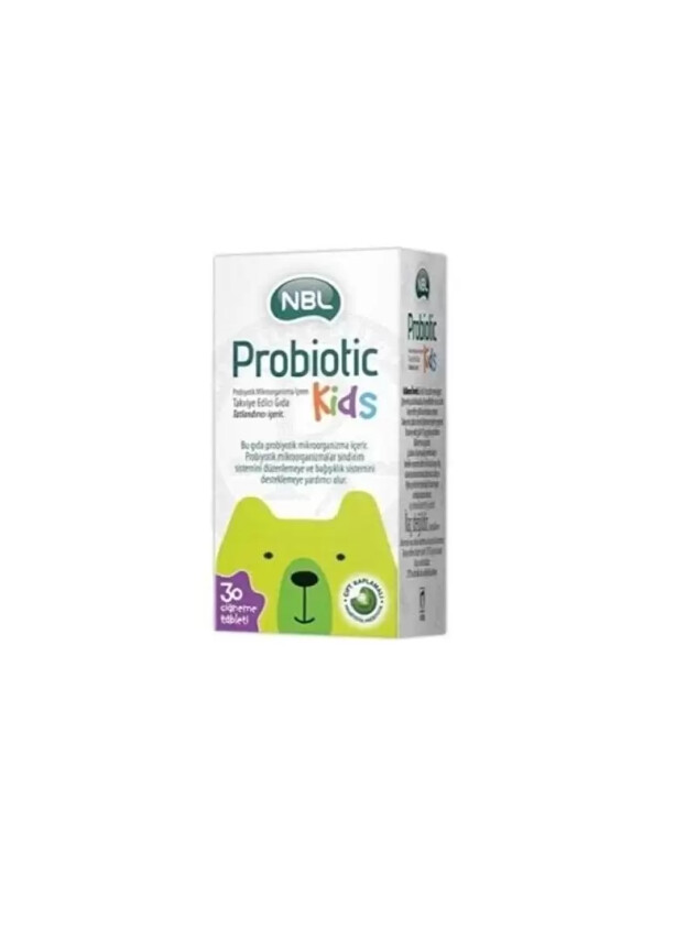NBL Probiotic Kids 30 Çiğneme Tableti - NBL