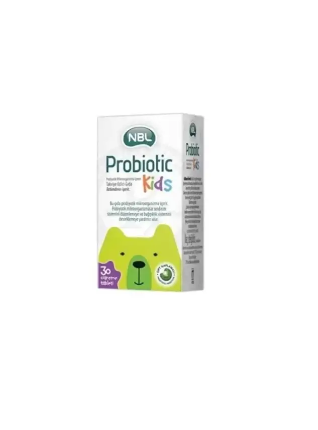 NBL Probiotic Kids 30 Çiğneme Tableti - 1
