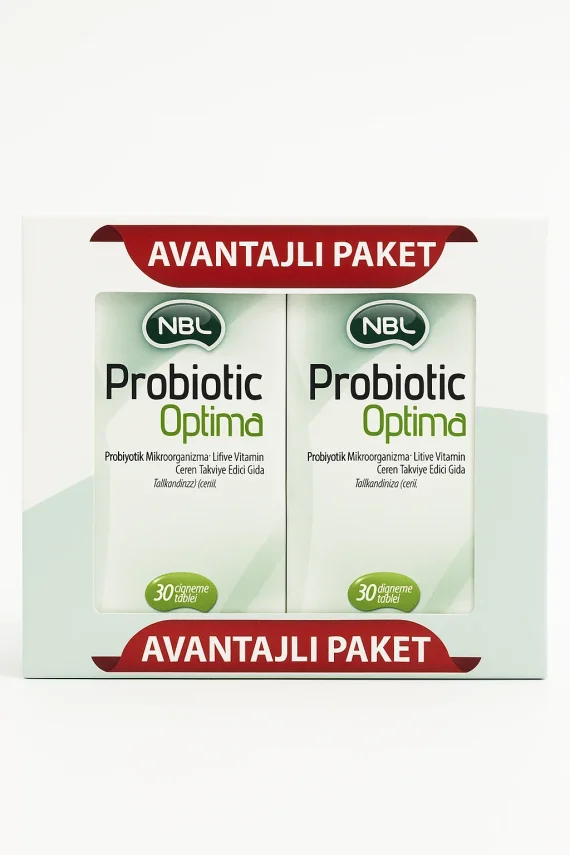 NBL Probiotic Optima Avantajlı Paket 30 + 30 Çiğneme Tableti - 1