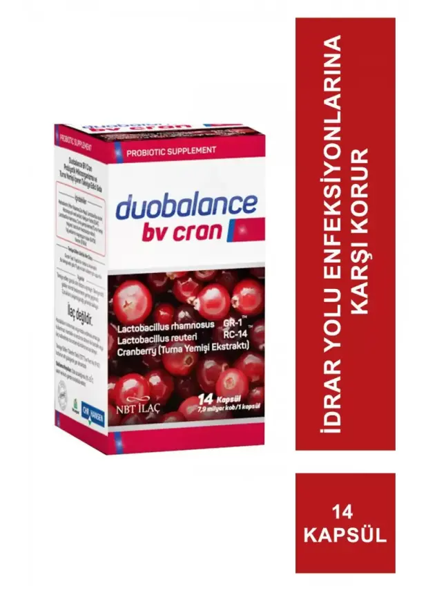 Nbt Life Duobalance Bv Cran 14 Kapsül - 1