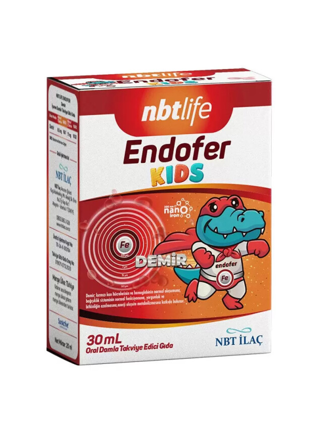 Nbt Life Endofer Kids 30 ml - Nbt İlaç