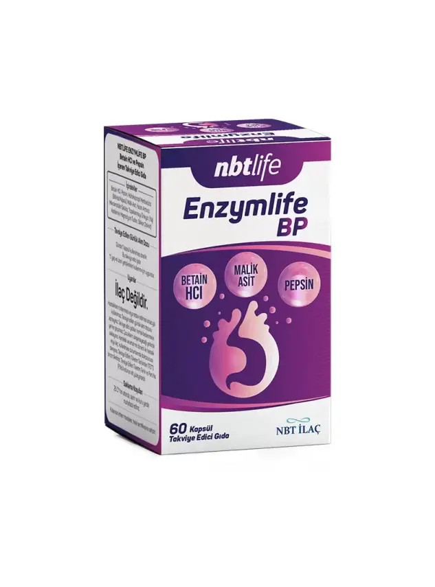 Nbt Life Enzymlife BP 60 Kapsül - 1
