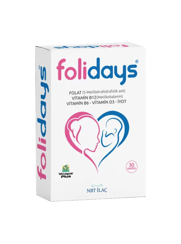 Nbt Life Folidays 30 Kapsül - Nbt İlaç