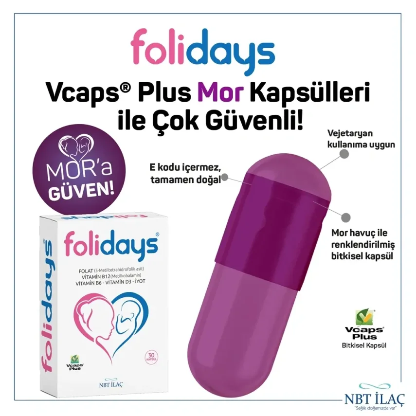 Nbt Life Folidays 90 Kapsül - 2
