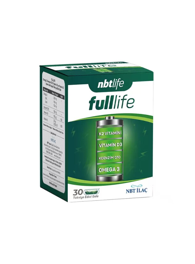 Nbt Life Fulllife 30 Kapsül - Nbt İlaç