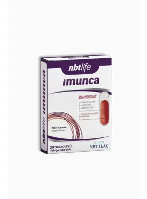 Nbt Life İmunca 20 Duo Kapsül - Nbt İlaç