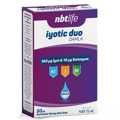 Nbt Life Iyotic Duo 50 ml Damla - Nbt İlaç