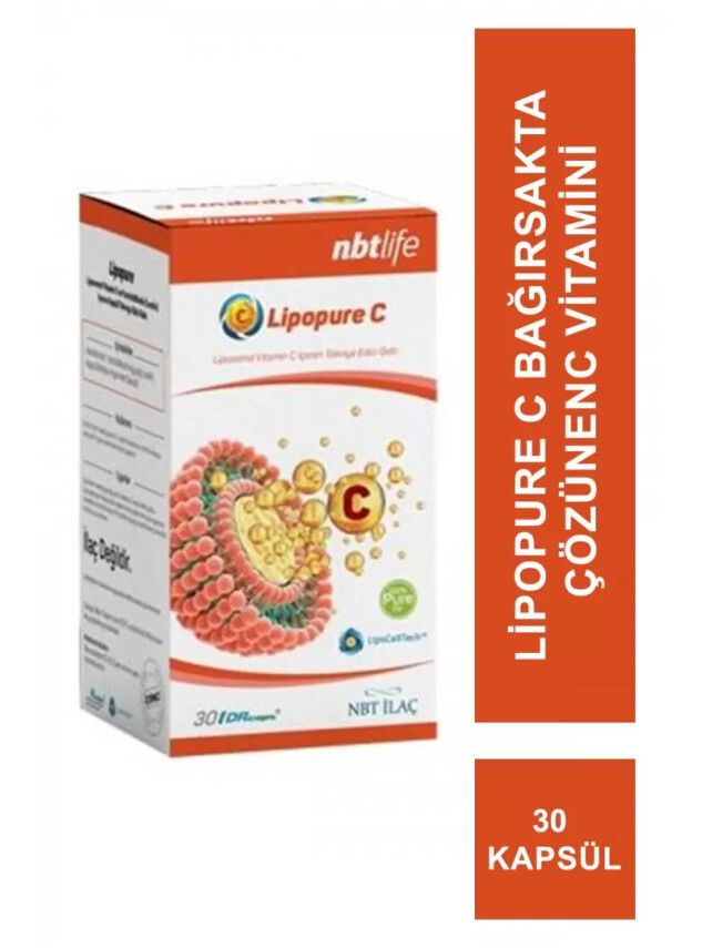 Nbt Life Lipopure C 30 Kapsül - Nbt İlaç