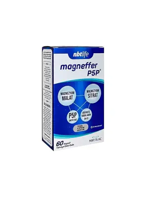 Nbt Life Magneffer P5P 60 Kapsül - Nbt İlaç