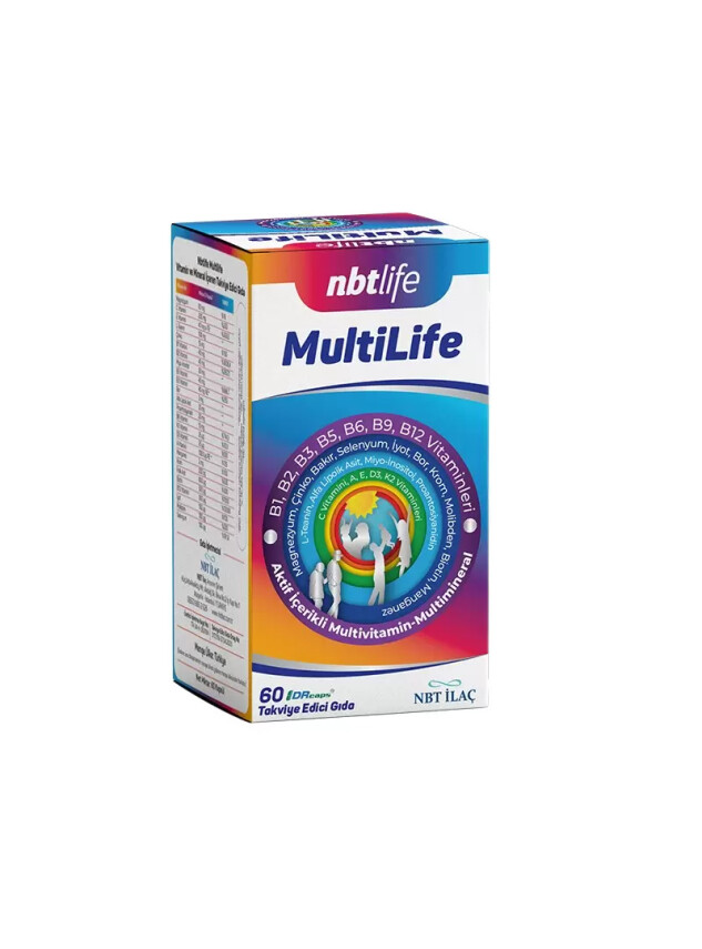 Nbt Life MultiLife 60 Kapsül - Nbt İlaç