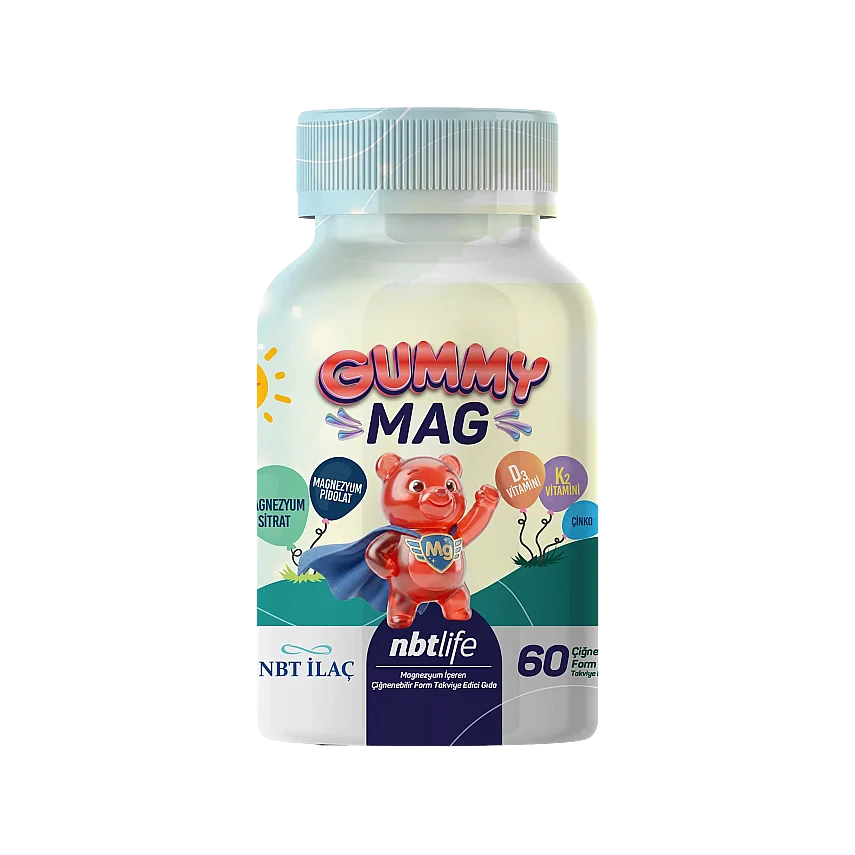 Nbt Life NBTLife Gummy MAG Kids Magnezyum 60 Gummies - 1
