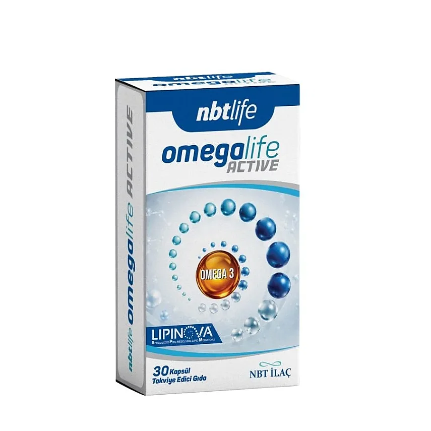 Nbt Life Omegalife Active 30 Kapsül - 1